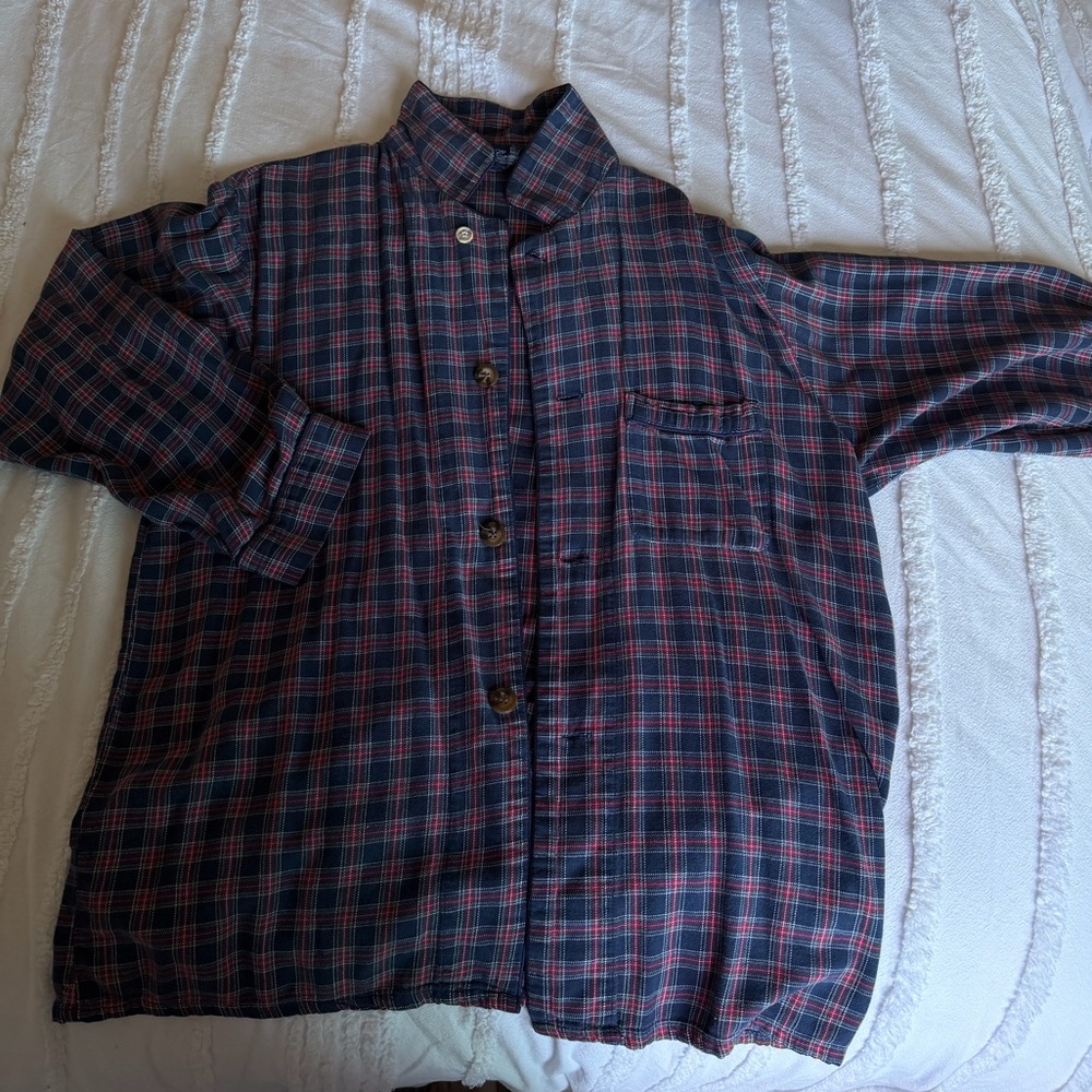 Knight Crown Plaid Cotton Shirt